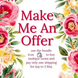 MAKE ME AN OFFER!! I WILL ACCEPT OR COUNTER WITH MY LOWEST PRICE.